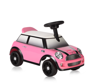 push along mini cooper pink