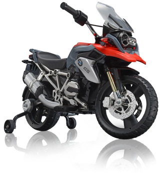 ROLLPLAY Electric Car Children Vehicle Kids Motorcycle BMW 1200 Vehicle Red 