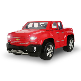 chevy silverado 12 volt battery powered ride on