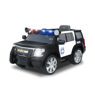 children's motorized police car